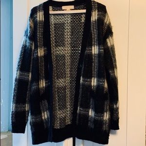 Women’s Michael Kors black and white cardigan
